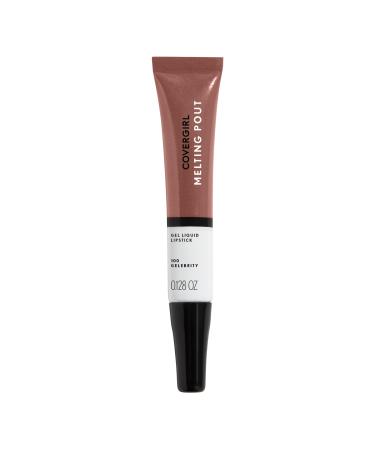 COVERGIRL Melting Pout Liquid Lipstick  Gelebrity  0.24 Ounce
