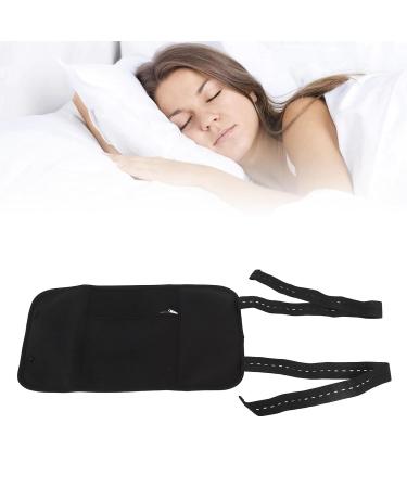 Organic Cotton Castor Oil Pack - Leak-Proof Reusable Hip Bag for Waist Washable Black Button Wrap - Buy Online on GoSupps.com