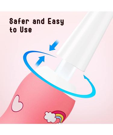 Kids Sonic Rechargeable Electric Toothbrush - Light Pink | COSLUS - Buy Online on GoSupps.com