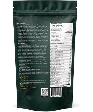 Greens Superfood Powder - Younited All-In Superfood Greens Powder with 53 Premium Organic Food Ingredients|Ultimate Vegetable Powder Alternative| Loaded with Phytonutrients (30 Servings) Citrus Mint - Buy Online on GoSupps.com
