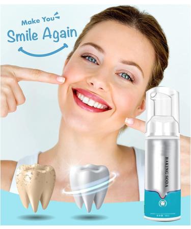 Deep Cleaning Foam Toothpaste Powerful Stain Removal Toothpaste Toothpaste Cleaning Foam Baking Soda Foam Whitening Toothpaste - Buy Online on GoSupps.com