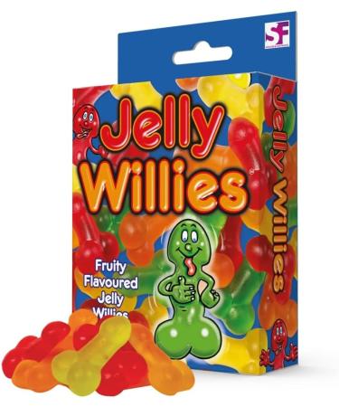 Gummy Willies - Mixed Fruit Flavoured Willy Shaped Sweets - Buy Online on GoSupps.com