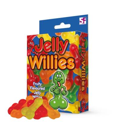 Gummy Willies - Mixed Fruit Flavoured Willy Shaped Sweets
