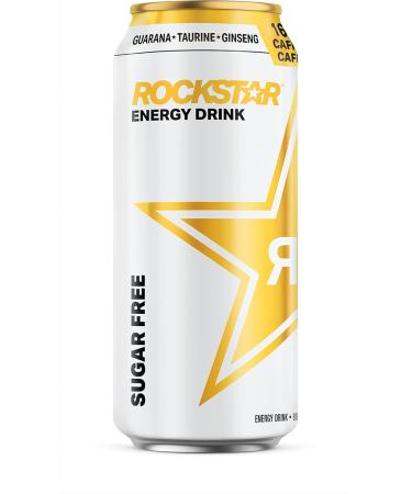Rockstar Energy Drink Sugar Free 473 mL Cans 12 Pack Original Sugar Free - Buy Online on GoSupps.com