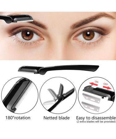 SmilCloud 11PC Eyebrow Set - Razor Scissors Tweezers & Brush for Men & Women | Perfect Grooming Kit for Flawless Brows - Buy Online on GoSupps.com