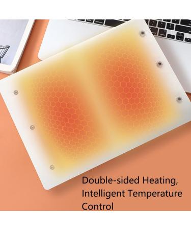 Winter Outdoor Camping Pocket Pouch Design Graphene Heating Hand Warmer Electric Heated Pad 3 levels of heat settings with USB port Rechargeable Electric Hot Bed Warmer Green - Buy Online on GoSupps.com