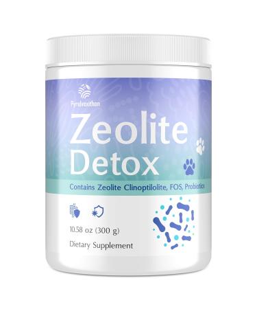 All-in-One Zeolite Detox | Clinoptilolite Zeolite Powder Supplement with Probiotics & Prebiotics | Gut, Energy & Immune | High Absorption, Micronized & Activated Vegan, 100 Servings 10.58 Ounce (Pack of 1)