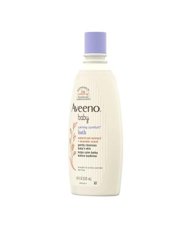 Aveeno Baby Calming Comfort Bath 18 Fl Oz - Lavender & Vanilla Scents, Hypoallergenic, Tear-Free - Paraben & Phthalate-Free - Buy Online on GoSupps.com