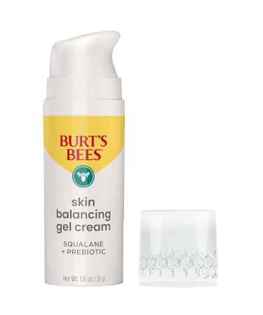Burt's Bees Clear and Balanced Skin Balancing Gel Cream With Squalane and Prebiotic Gel Moisturizer for Breakout-Prone Skin 99 Percent Natural Origin 1.8 oz. Bottle (Pack of 4) 1.8 Ounce (Pack of 4) - Buy Online on GoSupps.com