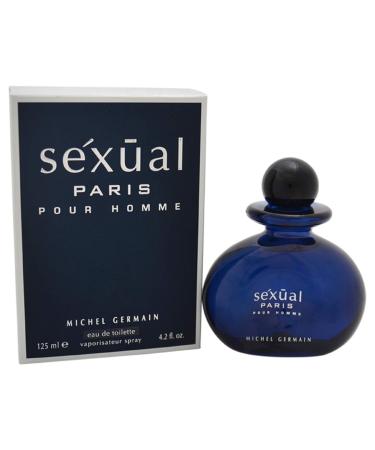 Michel Germain Sexual Paris Pour Homme Eau de Toilette Spray Cologne Top Notes of Cardamom Chardonnay Mandarin Sage Warm & Tempting Gift for Men 4.2 Fl Oz (Pack of 1) - Buy Online on GoSupps.com