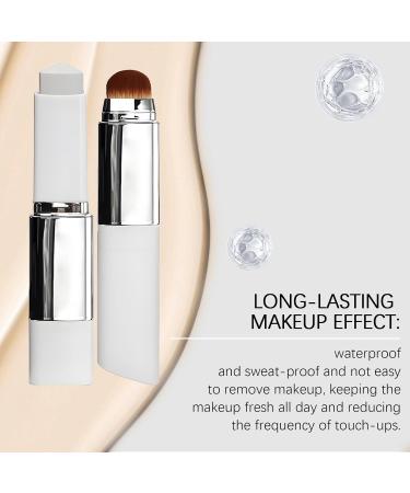 WRANBAO Color Changing Foundation Stick Full to Medium Coverage Makeup Base 2in1 Color Changing Foundation Stick Portable Concealer for Makeup Color Changing with Brush Head 3 3 Pack - Buy Online on GoSupps.com