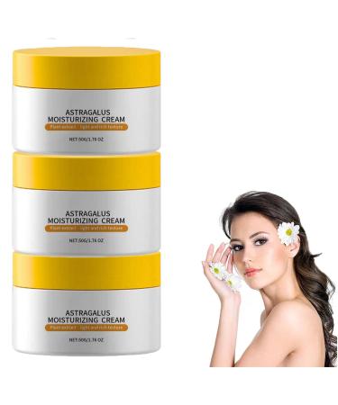 2024 New Astragalus Emollient Cream, 50g Natural Astragalus Herbal Cream, Organic Astragalus Root Cream, Moisturizing Beauty Cream for Soft Skin (3)