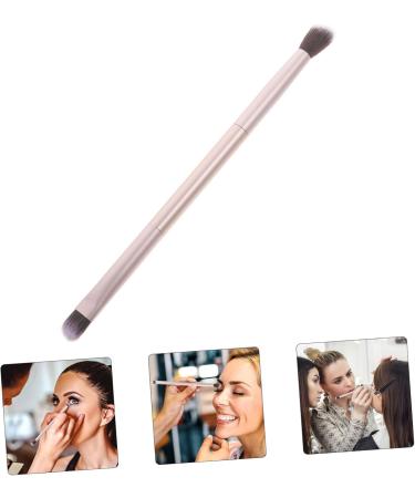 FOMIYES 20pcs Double Brush Makeup Brush Powder Applicator Eye Brush for Makeup Blending Brush Golden - Buy Online on GoSupps.com