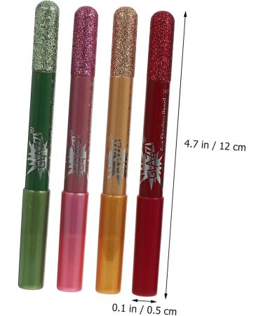 Baluue 24 Pcs Pearlescent Eyeshadow Pencil Makeup Pen Eye Shadow Stick Eye Glitter Waterproof Makeup Wood 12.5X0.5cmx2pcs Assorted Colorx2pcs - Buy Online on GoSupps.com