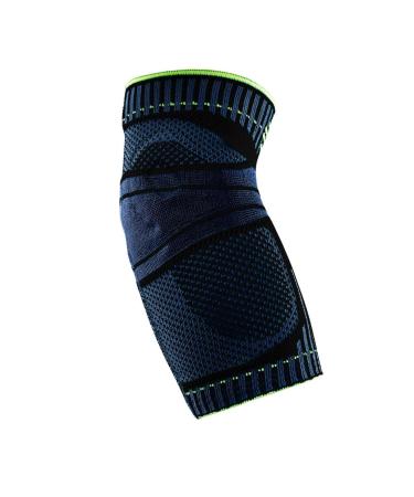 Bauerfeind Unisex elbow sports bandage for ball and checking sports stability on the elbow joint silicone ring size.S black 1 piece black s