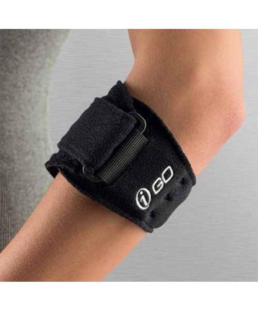 iGO Tennis Elbow Brace Medium Black