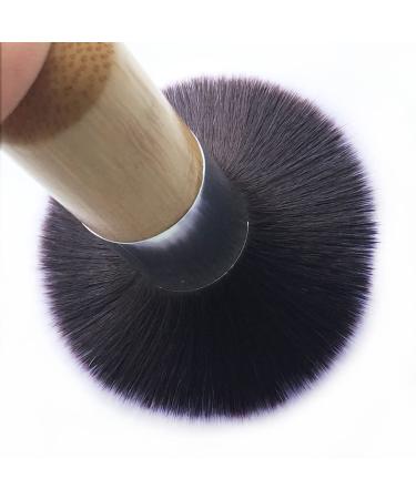 RN BEAUTY 2-Piece Makeup Brush Set - Blush & Foundation Brushes with Bamboo Handles | Soft Synthetic Fibers for Flawless Blending - Perfect for Liquid Cream & Powder Makeup - Buy Online on GoSupps.com