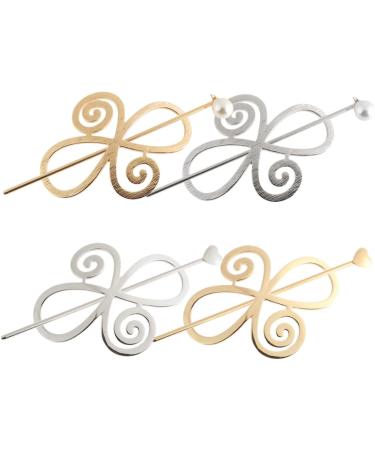 Beaupretty 8 Sets Hairpin hair barrettes metal hair clips for women tiaras for girls womens hair accessories hair accessories for girls clips for hair bun clips cage clamp alloy modeling Miss - Buy Online on GoSupps.com