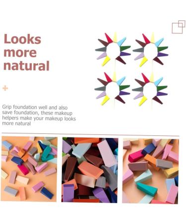 150 Pieces Triangle Makeup Sponge Small Cosmetic Touch Powder Puff Small Cosmetic Sponge Blender Wet and Dry Wedge Makeup Foundation Makeup Puff Foundation - Buy Online on GoSupps.com