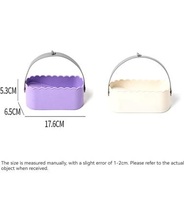 Buy Silicone Makeup Brush Cleaning Box - Wash & Dry Without Damage | Best Tool for Powder Puff & Brush Care - Buy Online on GoSupps.com