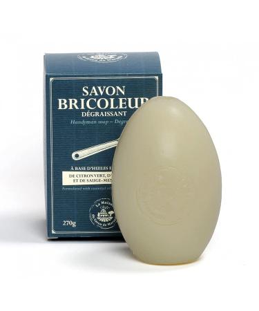 Maison du Savon de Marseille Rotating Refill Holder - Premium French Handyman Soap (270g) - International Shipping Available - Buy Online on GoSupps.com