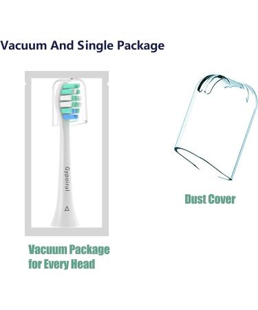 10 Pack Philips Sonicare Compatible Toothbrush Replacement Heads - Optimal Plaque Control Electric Brush Heads for 4100 5100 6100 9023 - Green-Blue - Buy Online on GoSupps.com