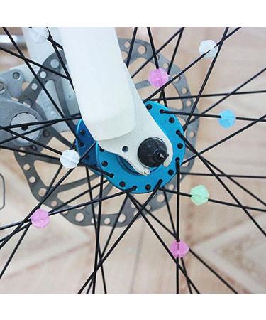 NT-ling Multicoloured Luminous Bicycle Spoke Beads - 72 Pieces - Kids Bike Wheel Decorations - Buy Online on GoSupps.com