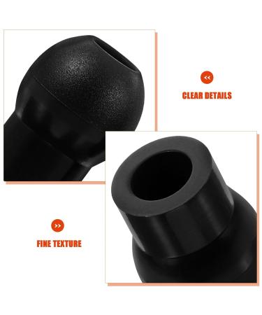 iPlusmile Ear Tips Replacement for Stethoscope Black Ear Pieces & Accessories for Enhanced Comfort - International Shipping Available - Buy Online on GoSupps.com