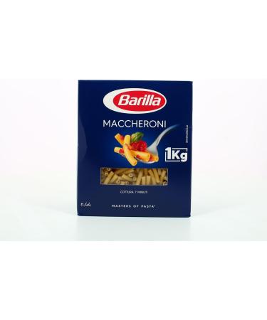  G n rique BARILLA - Barilla Macaroni Pasta - Macaroni 1kg - 1kg - Pack of 4 - Sold as a Pack - Buy Online on GoSupps.com