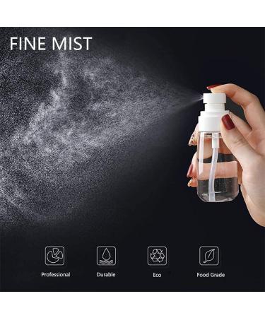 3Pcs 100ml Fine Mist Spray Bottles for Essential Oils & Makeup - Travel Size Airless Containers for Skincare & Perfume - Buy Online on GoSupps.com