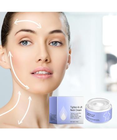 Tighten and Lift Neck Cream Neck Cream Anti-Aging Neck Creams for Skin Tightening and Reduce Wrinkles Moisturizing Even Skin Tone (4 pcs) - Buy Online on GoSupps.com