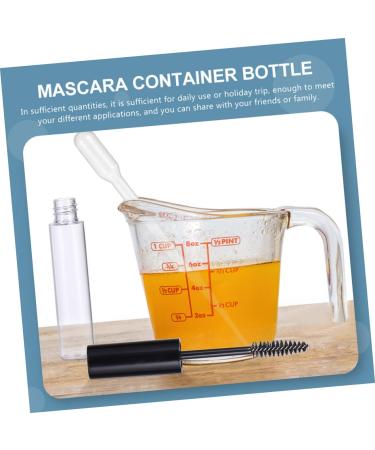 Didiseaon 4 Sets Mascara Tube Terrarium Glass Containers Clear Lipglosses DIY Eyelash Abs Cosmetic Bottles - Buy Online on GoSupps.com