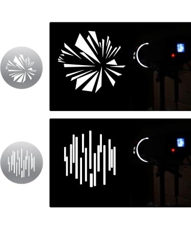 Soonpho 12-Pack Round GOBO Kit - Metal Plates with Various Patterns for Godox SA/VSA Spotlight and Soonpho OT1 Pro II III Optical Snoot - Buy Online on GoSupps.com