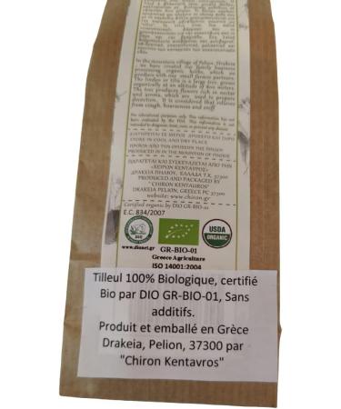 Greek Organic Bio Herb Linden / Tilia from Mount Pelion Greece - GMO / Caffeine Free - Buy Online on GoSupps.com