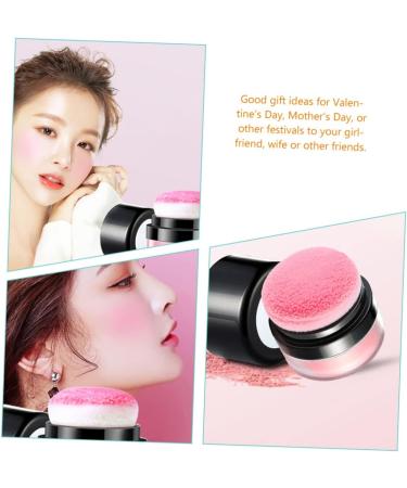 Healeved 3pcs Oil Control Cushion Blush Face Shimmer Blush Cushion Makeup Pink Blush Rose Blush Blusa Plastic - Buy Online on GoSupps.com