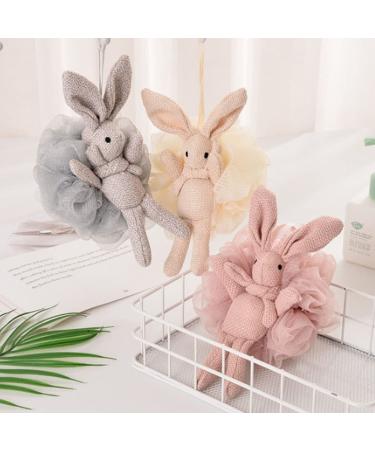 Beaupretty 3Pcs Bath Loofah Shower Animal Exfoliating Body Scrubber Set - Buy Online on GoSupps.com