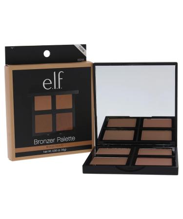 e.l.f. Bronzer Palette - Bronzed Beauty Women Bronzer 0.56 oz | Achieve a Sun-Kissed Glow - Buy Online on GoSupps.com