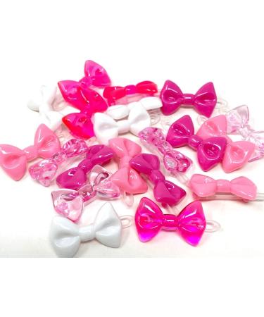 Tara Girls Self Hinge Plastic Bow Hair Barrettes Pack of 2 (BR29) - Buy Online on GoSupps.com