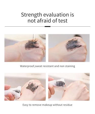 4D Silk Fiber Lash Mascara Black - Waterproof, Natural All Day Volume & Length (2PCS) - Buy Online on GoSupps.com