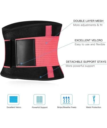 Back Brace Lumbar Support Back Brace Waist Decompression Belt Spine Breathable Lumbar Support Corset Waist Belt(Black XX-Large) XX-Large Black - Buy Online on GoSupps.com