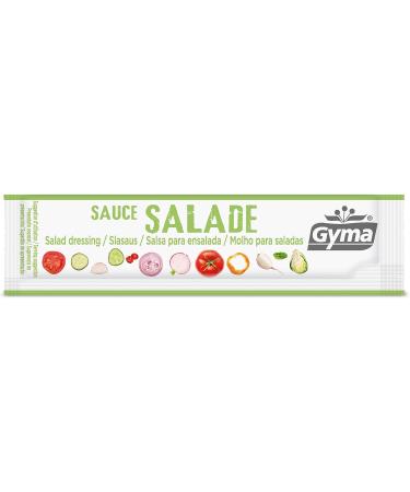 Gyma Salad Sauce Dispenser Box White/Green 100 Units - Buy Online on GoSupps.com