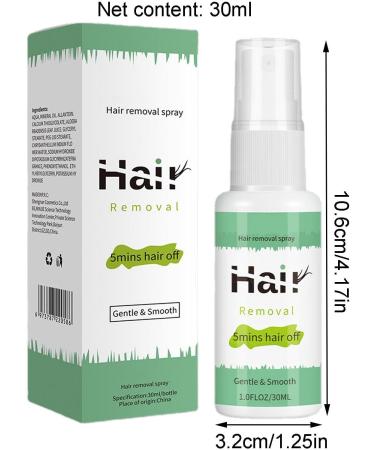  G n rique Hair Removal Spray - Hair Removal Spray for Women's Body Hair Moisturizing Hair Removal Spray for Arms Chest Back Legs Underarms and Private Areas - Buy Online on GoSupps.com