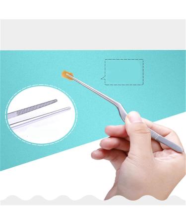 Silver Stainless Steel Curved Ear Cleaning Clamp | Earwax Remover & Multi-Tool for Ear Care - Buy Online on GoSupps.com