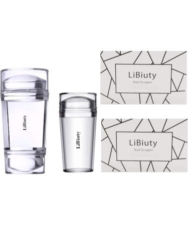 BUDOCI Nail Stamping Kit - 12Pcs Template Set with 2 Stamper, 2 Scraper, Storage Bag - 17 Piece Nail Plates Stamping Templates Organizer - Buy Online on GoSupps.com