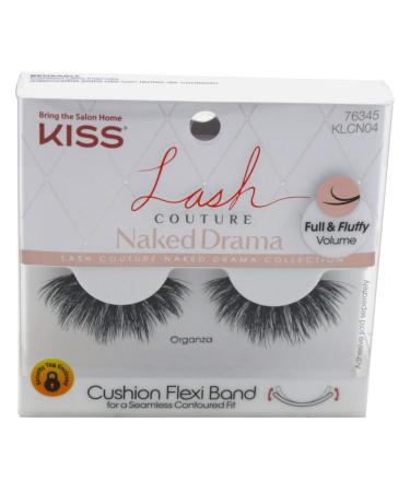Kiss Lash Couture Naked Drama Organza (Pack of 6)