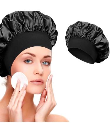 Premium Silk Bonnet for Curly Hair | Breathable Satin Sleeping Hood | Night Hat for Ultimate Comfort - Buy Online on GoSupps.com