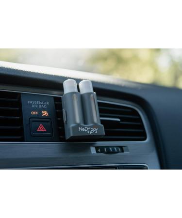 No Drippy Chapsticky Lip Balm Chapstick Holder for car AC vent. NO Drippy Chapsticky is the ONLY car vent holder on the market. Cools your balm in correct shape, prevents mess. Save your balm,