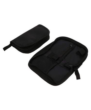 Healifty 2pcs Insulin Travel Case Bag for Glucose Meter Insulin Pens Carrying Diabetic Supplies Organizer Pocket Sphygmomanometer Case Portable Storage Pouch