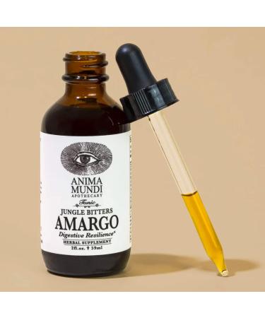 Anima Mundi Amargo Digestive Bitters 2oz - Herbal Liver Cleanse & Detox Tonic - Buy Online on GoSupps.com