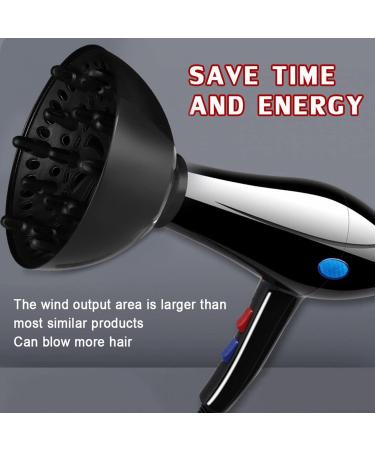 Hair Dryers for Curly Diffuser Universal Hair Diffuser Attachment Adaptable Hair Dryers with Nozzle Blower Hairdressing Curly Wavy Hair Care - Buy Online on GoSupps.com